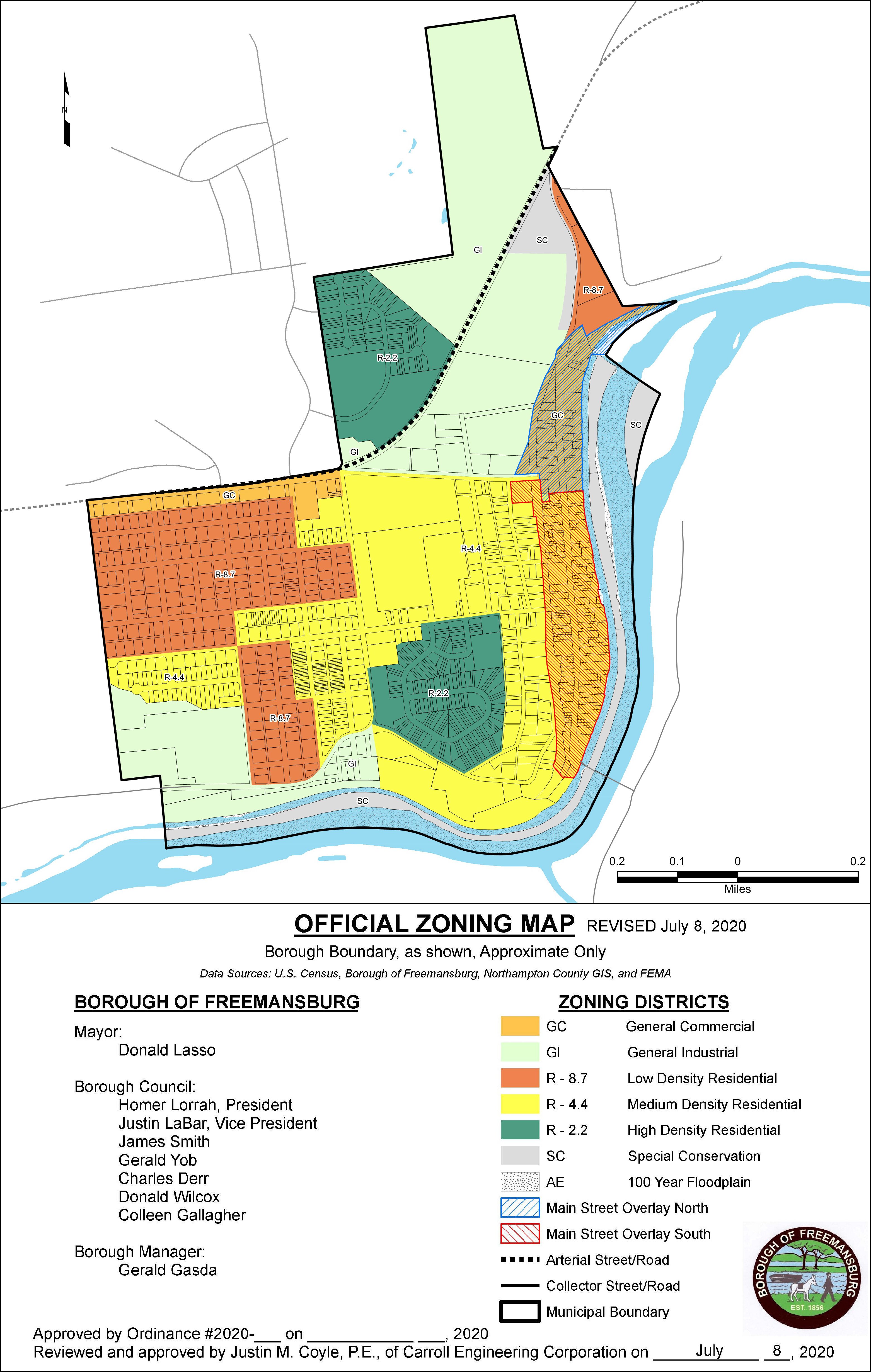 Zoning District Map